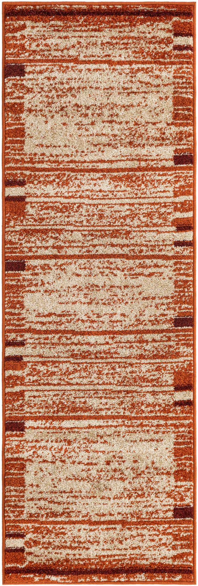 Beige 2' x 6' 1 Autumn Runner Area Rug 100% Polypropylene Durable Jute Backing Living Dining Room Bedroom Office Modern Decor Carpet for Sale at Rug Engine