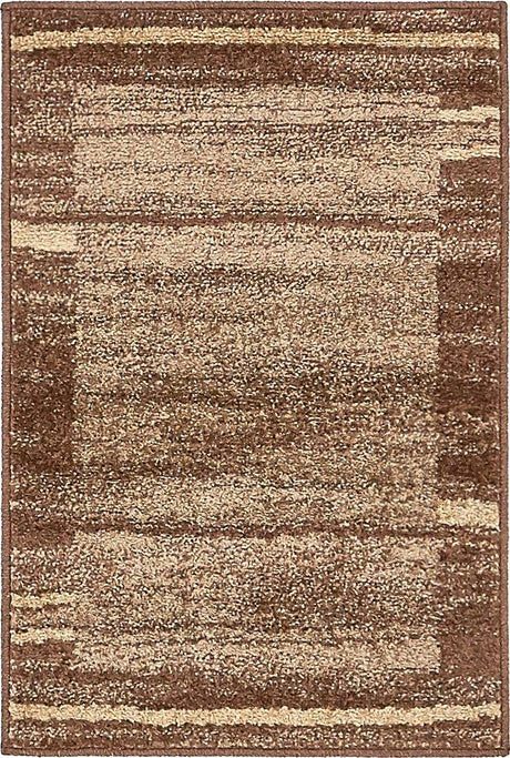 Brown 2' x 3' 1 Autumn Rectangle Area Rug 100% Polypropylene Durable Jute Backing Living Dining Room Bedroom Office Modern Decor Carpet for Sale at Rug Engine
