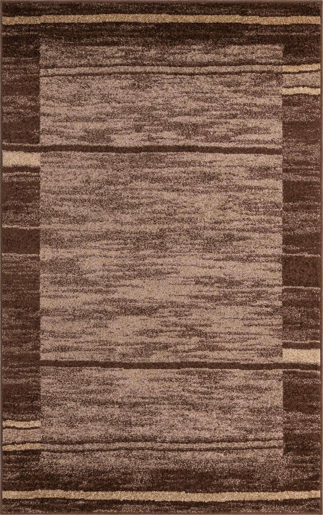 Brown 5' 3 x 8' Autumn Rectangle Area Rug 100% Polypropylene Durable Jute Backing Living Dining Room Bedroom Office Modern Decor Carpet for Sale at Rug Engine