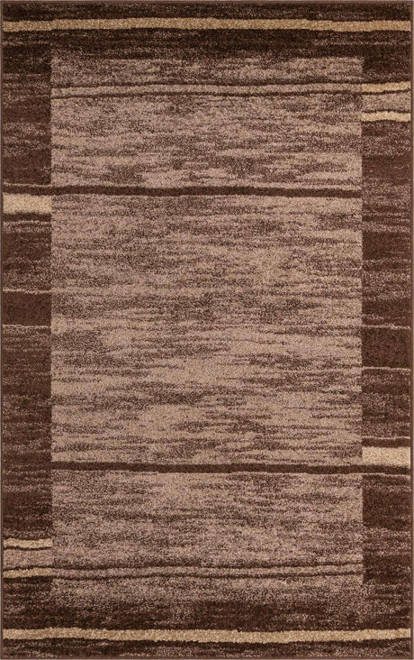 Brown 5' 3 x 8' Autumn Rectangle Area Rug 100% Polypropylene Durable Jute Backing Living Dining Room Bedroom Office Modern Decor Carpet for Sale at Rug Engine
