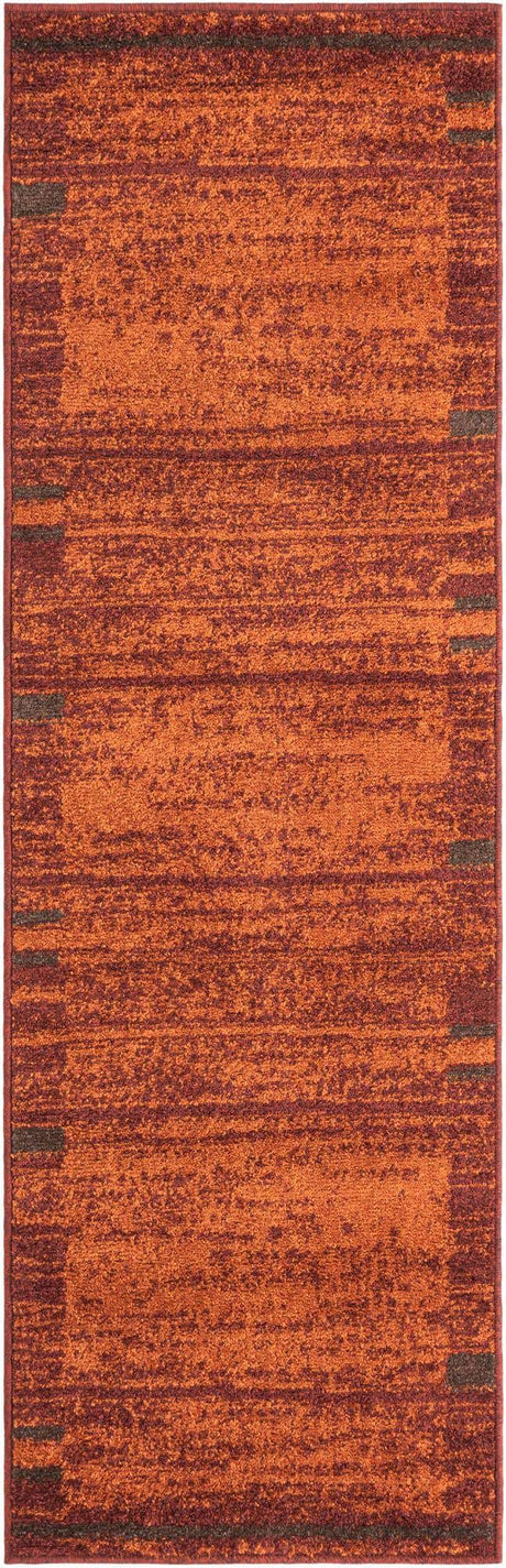 Terracotta 2' x 6' 1 Autumn Runner Area Rug 100% Polypropylene Durable Jute Backing Living Dining Room Bedroom Office Modern Decor Carpet for Sale at Rug Engine