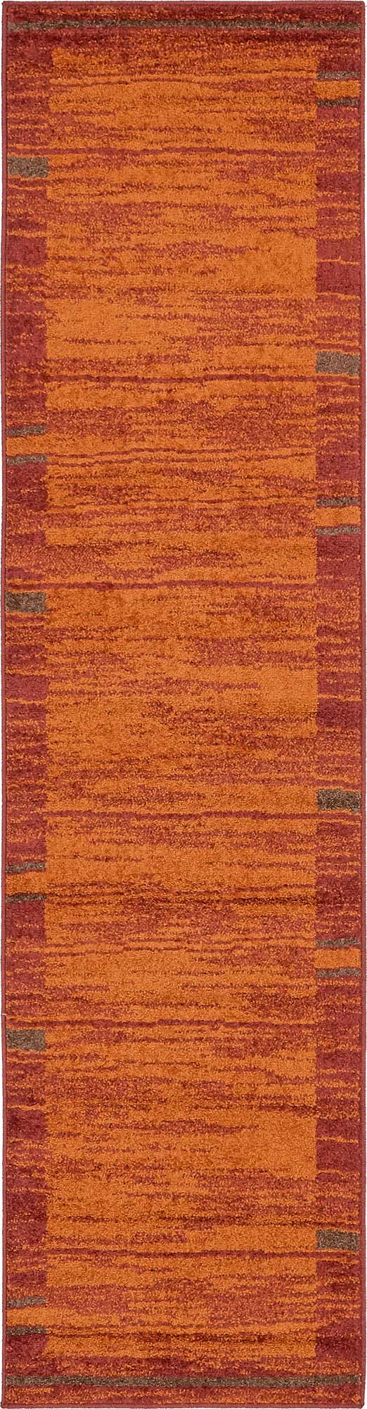 Terracotta 2' 7 x 10' Autumn Runner Area Rug 100% Polypropylene Durable Jute Backing Living Dining Room Bedroom Office Modern Decor Carpet for Sale at Rug Engine