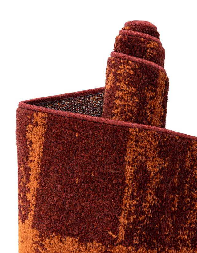 Terracotta 7' 10 x 7' 10 Autumn Round Area Rug 100% Polypropylene Durable Jute Backing Living Dining Room Bedroom Office Modern Decor Carpet for Sale at Rug Engine