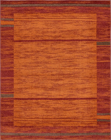Terracotta 7' 10 x 10' Autumn Rectangle Area Rug 100% Polypropylene Durable Jute Backing Living Dining Room Bedroom Office Modern Decor Carpet for Sale at Rug Engine