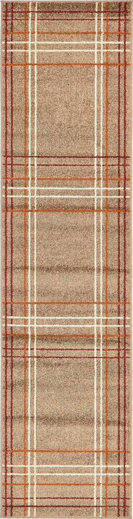 Light Brown 2' 7 x 10' Autumn Runner Area Rug 100% Polypropylene Durable Jute Backing Living Dining Room Bedroom Office Modern Decor Carpet for Sale at Rug Engine