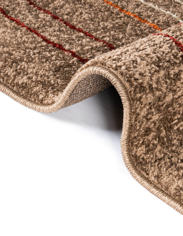Light Brown 3' 1 x 3' 1 Autumn Round Area Rug 100% Polypropylene Durable Jute Backing Living Dining Room Bedroom Office Modern Decor Carpet for Sale at Rug Engine