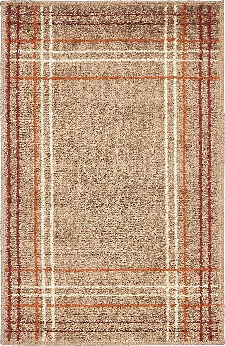Light Brown 2' x 3' 1 Autumn Rectangle Area Rug 100% Polypropylene Durable Jute Backing Living Dining Room Bedroom Office Modern Decor Carpet for Sale at Rug Engine