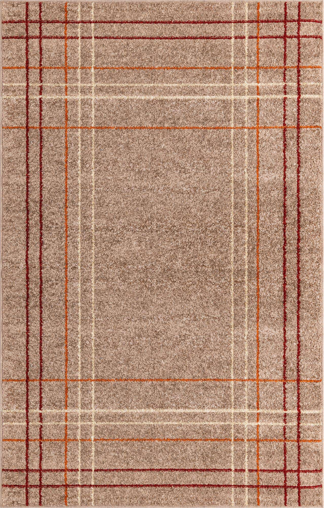 Light Brown 5' 3 x 8' Autumn Rectangle Area Rug 100% Polypropylene Durable Jute Backing Living Dining Room Bedroom Office Modern Decor Carpet for Sale at Rug Engine