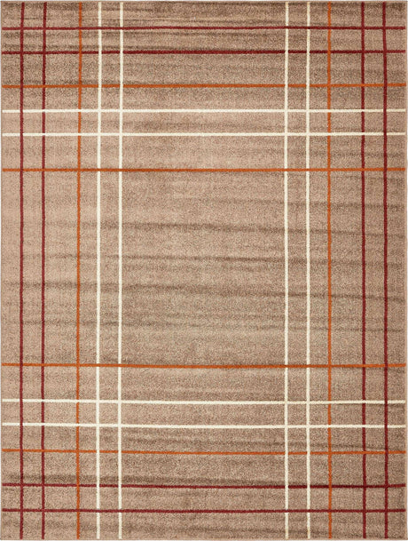Light Brown 9' x 12' Autumn Rectangle Area Rug 100% Polypropylene Durable Jute Backing Living Dining Room Bedroom Office Modern Decor Carpet for Sale at Rug Engine