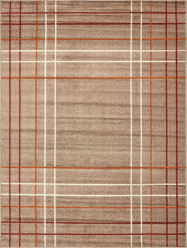Light Brown 9' x 12' Autumn Rectangle Area Rug 100% Polypropylene Durable Jute Backing Living Dining Room Bedroom Office Modern Decor Carpet for Sale at Rug Engine