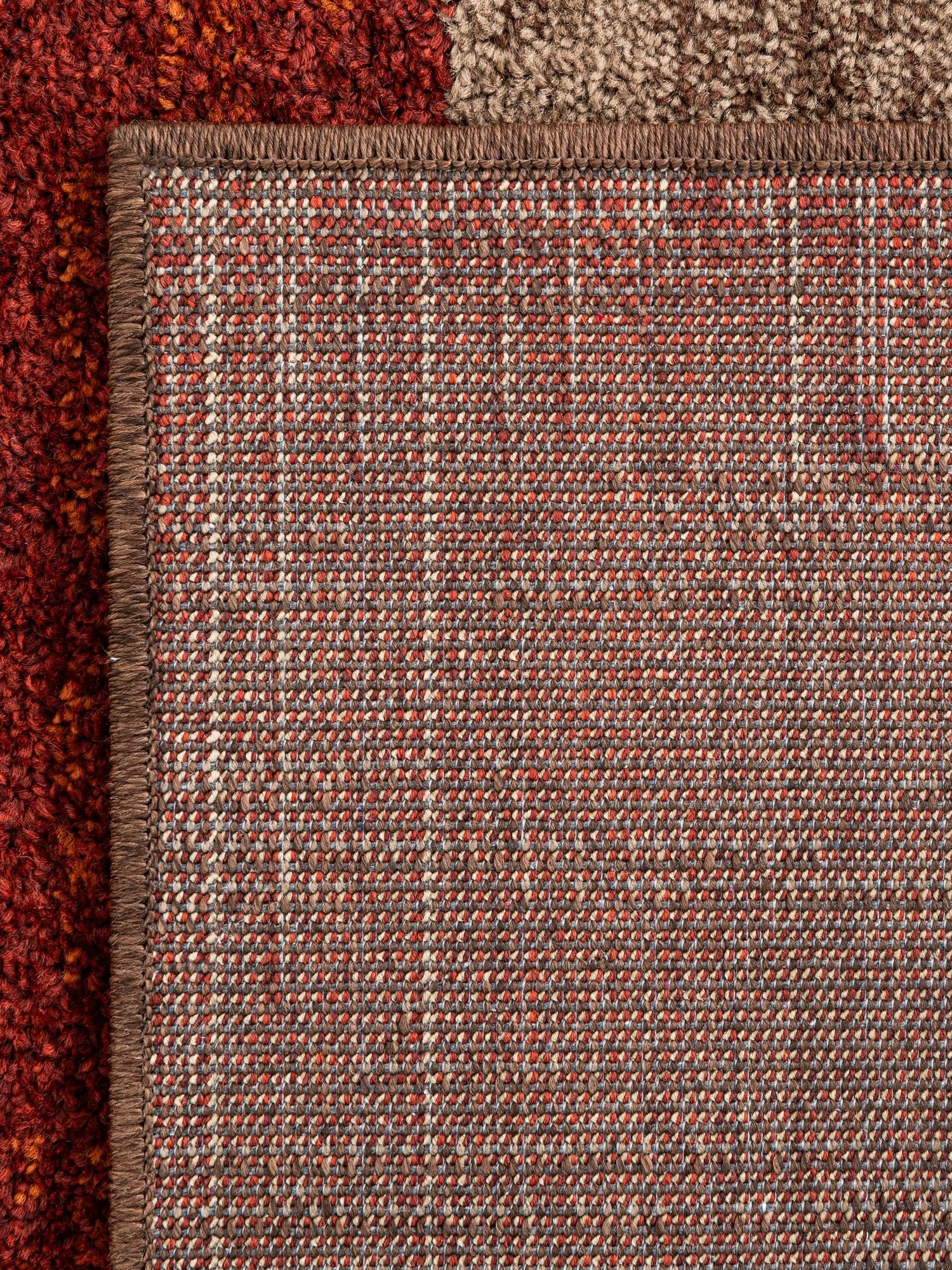 Multicolor 5' 3 x 8' Autumn Rectangle Area Rug Discounted Clearance Final Sale 100% Polypropylene Durable Jute Backing Living Dining Room Bedroom Office Modern Decor Carpet for Sale at Rug Engine