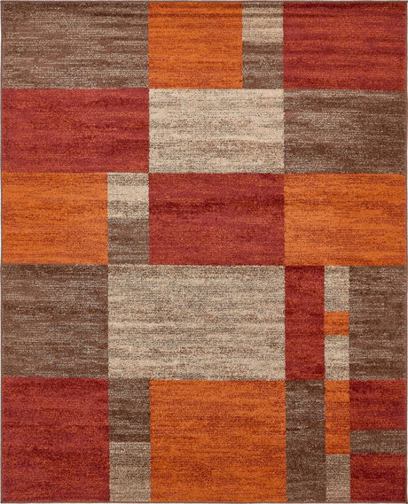 Multicolor 7' 10 x 10' Autumn Rectangle Area Rug 100% Polypropylene Durable Jute Backing Living Dining Room Bedroom Office Modern Decor Carpet for Sale at Rug Engine