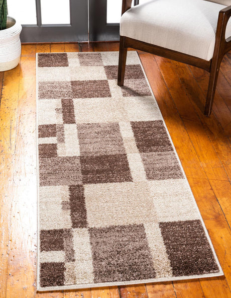 Light Brown 2' x 8' Autumn Runner Area Rug 100% Polypropylene Durable Jute Backing Living Dining Room Bedroom Office Modern Decor Carpet for Sale at Rug Engine