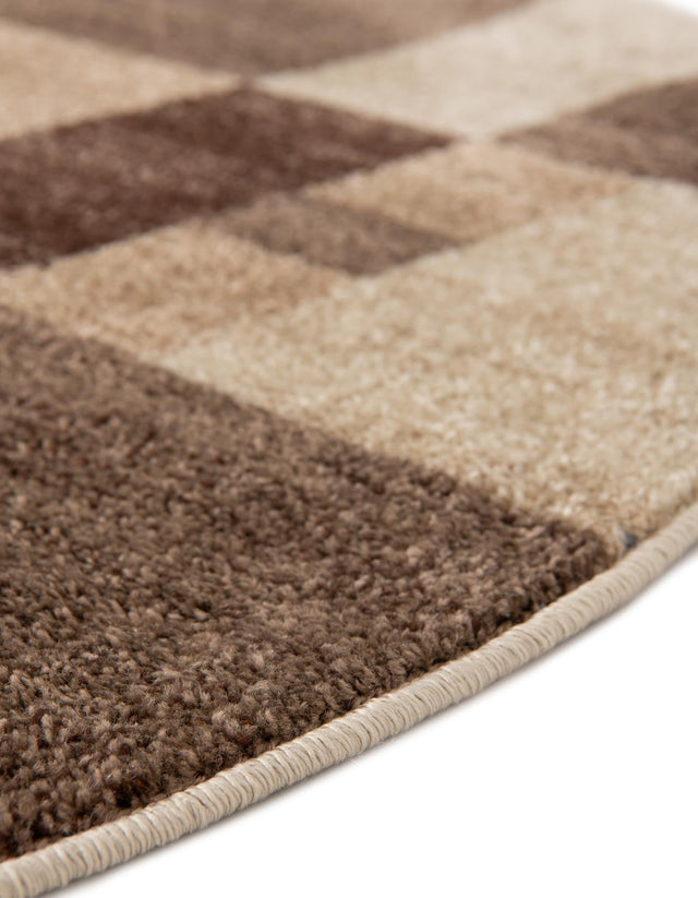 Light Brown 3' 1 x 3' 1 Autumn Round Area Rug 100% Polypropylene Durable Jute Backing Living Dining Room Bedroom Office Modern Decor Carpet for Sale at Rug Engine