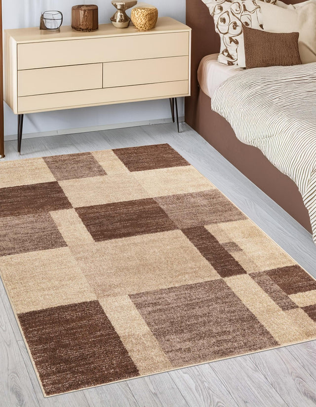 Light Brown 10' x 14' 1 Autumn Rectangle Area Rug 100% Polypropylene Durable Jute Backing Living Dining Room Bedroom Office Modern Decor Carpet for Sale at Rug Engine