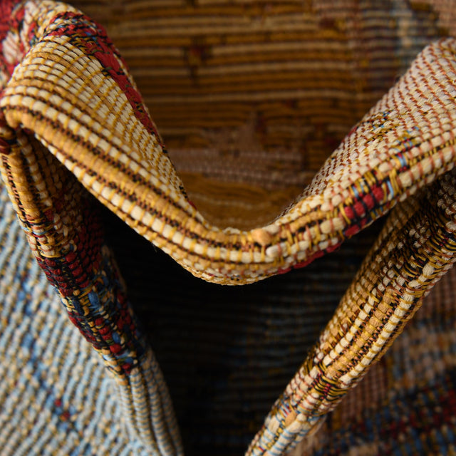 Multicolor 2' 7 x 10' Outdoor Modern Runner Area Rug Weather Resistant for Patio, Deck, Terrace, Balcony, Porch 100% Polypropylene Modern Outside Carpet for Sale at Rug Engine