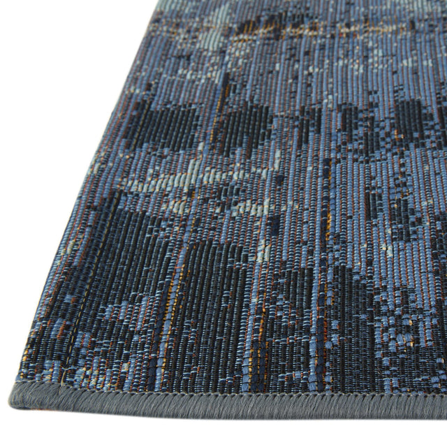 Multicolor 10' x 12' 2 Outdoor Modern Rectangle Area Rug Weather Resistant for Patio, Deck, Terrace, Balcony, Porch 100% Polypropylene Modern Outside Carpet for Sale at Rug Engine