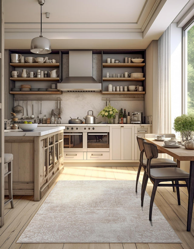 Beige 3' 1 x 5' 3 Sofia Rectangle Area Rug