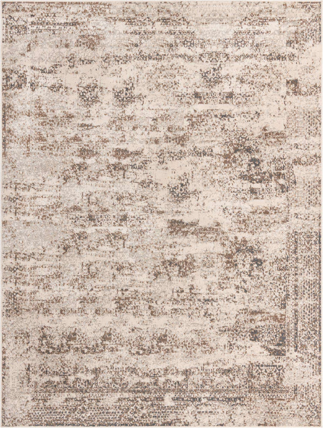 Cream 9' x 12' 2 Tuareg Rectangle Area Rug Vintage Inspired Distressed Look Durable Easy Clean Carpet for Unique Home Interiors for Sale at Rug Engine