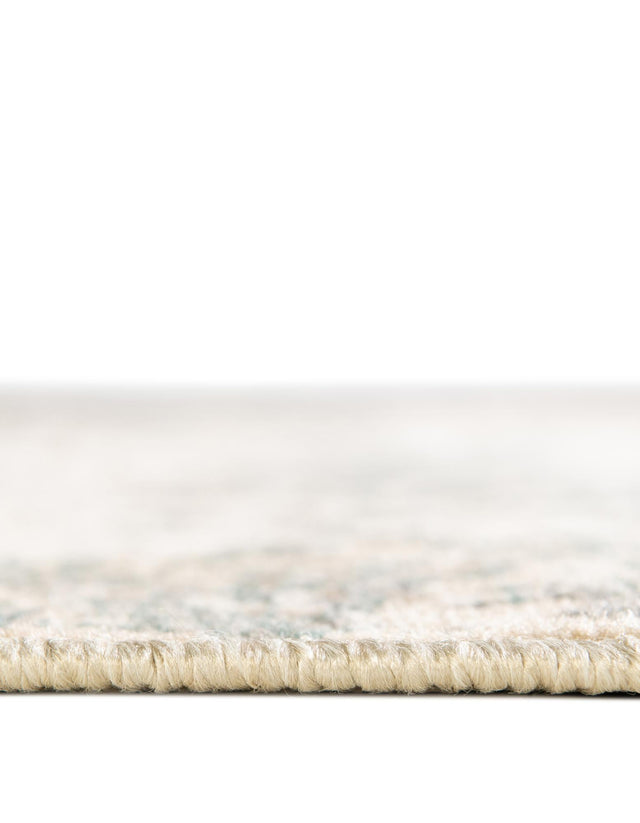 Multicolor 8' x 8' Tuareg Round Area Rug Vintage Inspired Distressed Look Durable Easy Clean Carpet for Unique Home Interiors for Sale at Rug Engine