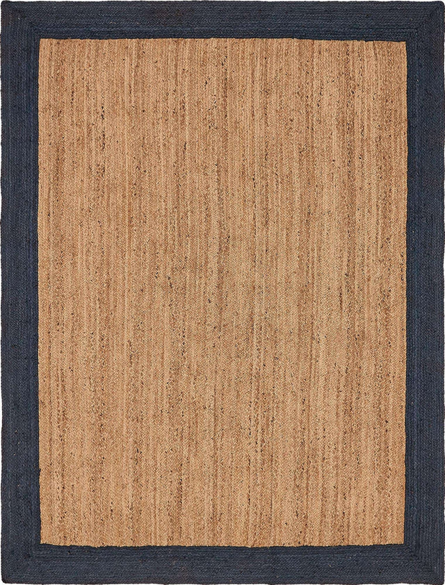 Natural 8' x 10' Braided Jute Rectangle Area Rug 100% Jute Hand Braided Natural Eco-Friendly Boho Style Carpet for Living Rooms Dining Office Space Dorms for Sale at Rug Engine