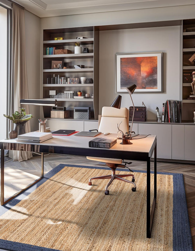 Natural 9' x 12' 2 Braided Jute Rectangle Area Rug 100% Jute Hand Braided Natural Eco-Friendly Boho Style Carpet for Living Rooms Dining Office Space Dorms for Sale at Rug Engine