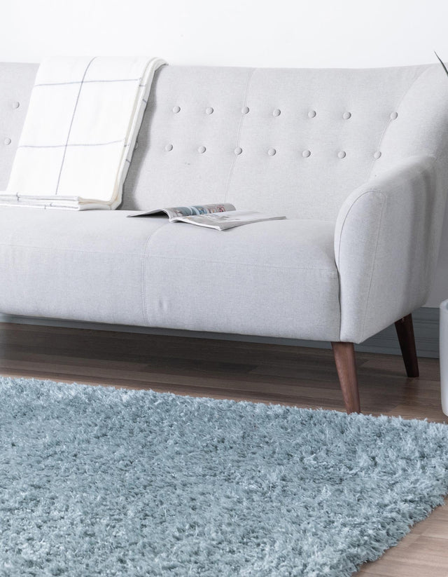 Niagara 4' 1 x 6' 1 Marilyn Monroe Opulence Shag Rectangle Area Rug Thick Soft Touch Fluffy & Plush Shaggy Pile 100% Polyester Carpet for Living, Dining, Bedroom, Office for Sale at Rug Engine