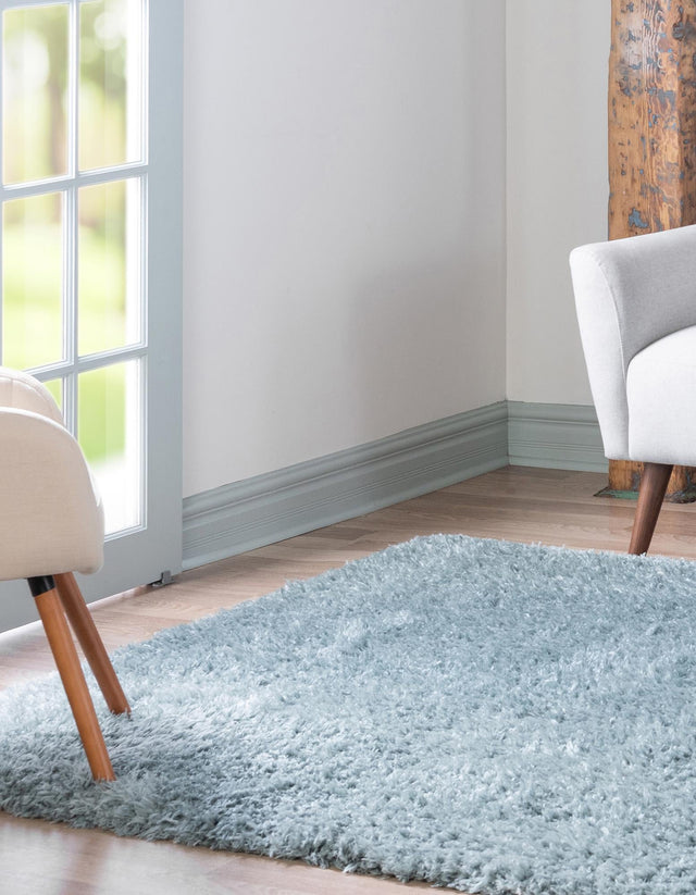 Niagara 4' 1 x 6' 1 Marilyn Monroe Opulence Shag Rectangle Area Rug Thick Soft Touch Fluffy & Plush Shaggy Pile 100% Polyester Carpet for Living, Dining, Bedroom, Office for Sale at Rug Engine