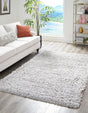 Silver Screen 1' 4 x 1' 4 Marilyn Monroe Opulence Shag Sample Area Rug Thick Soft Touch Fluffy & Plush Shaggy Pile