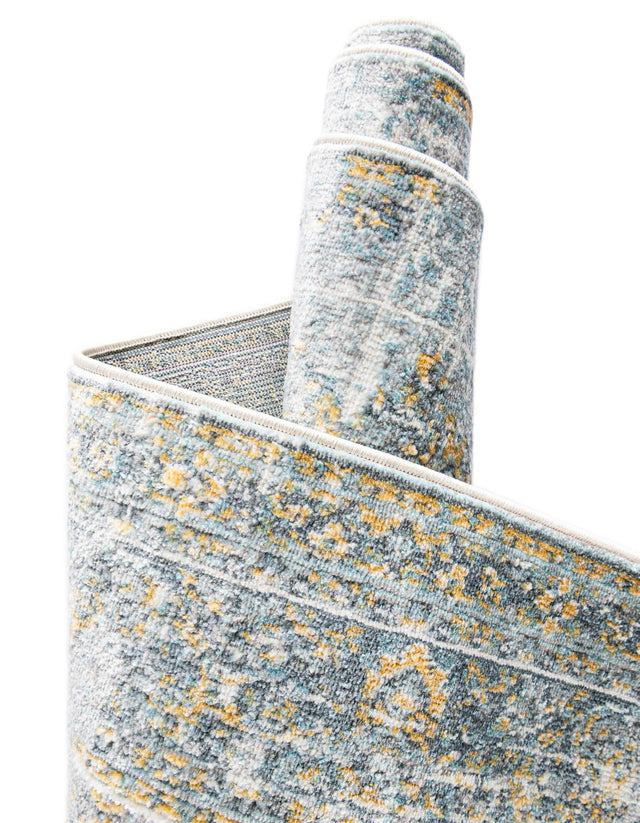 Gray 2' 2 x 3' 1 Baracoa Rectangle Area Rug 100% Polypropylene Distressed Vintage Living Dining Room Office Traditional Carpet for Sale at Rug Engine