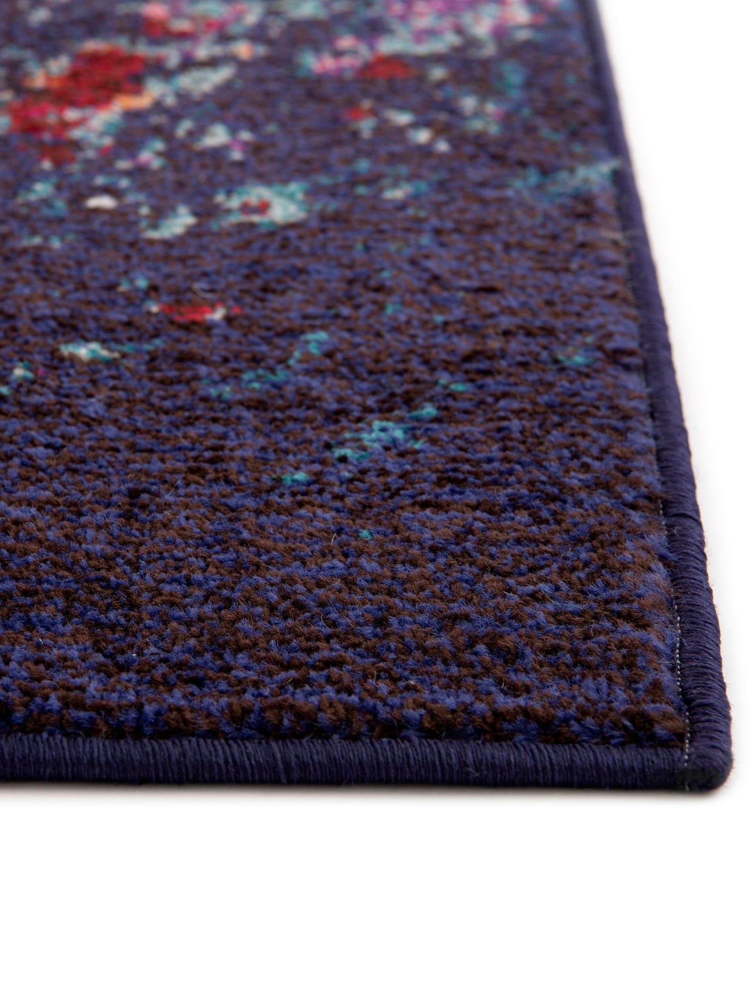 Multicolor 8' x 8' Estrella Square Area Rug 100% Polypropylene Non-Shedding Stain Resistant Carpet Colorful Modern Abstract Design Easy Clean for Home Decor for Sale at Rug Engine