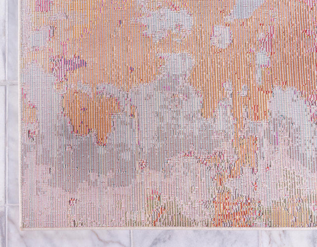 Multicolor 4' 1 x 6' 1 Chromatic Rectangle Area Rug 100% Polypropylene With Cotton Backing Abstract Modern Colorful Carpet Mat for Home Decor & Interior Design for Sale at Rug Engine