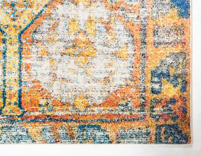 Beige 5' 1 x 8' Monterey Rectangle Area Rug 100% Polypropylene Colorful Easy Clean Traditional Carpet for Living Room, Bedrooms, Dining, Kitchen for Sale at Rug Engine