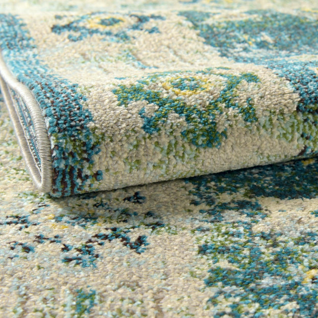 Green 2' x 6' 9 Monterey Runner Area Rug 100% Polypropylene Colorful Easy Clean Traditional Carpet for Living Room, Bedrooms, Dining, Kitchen for Sale at Rug Engine