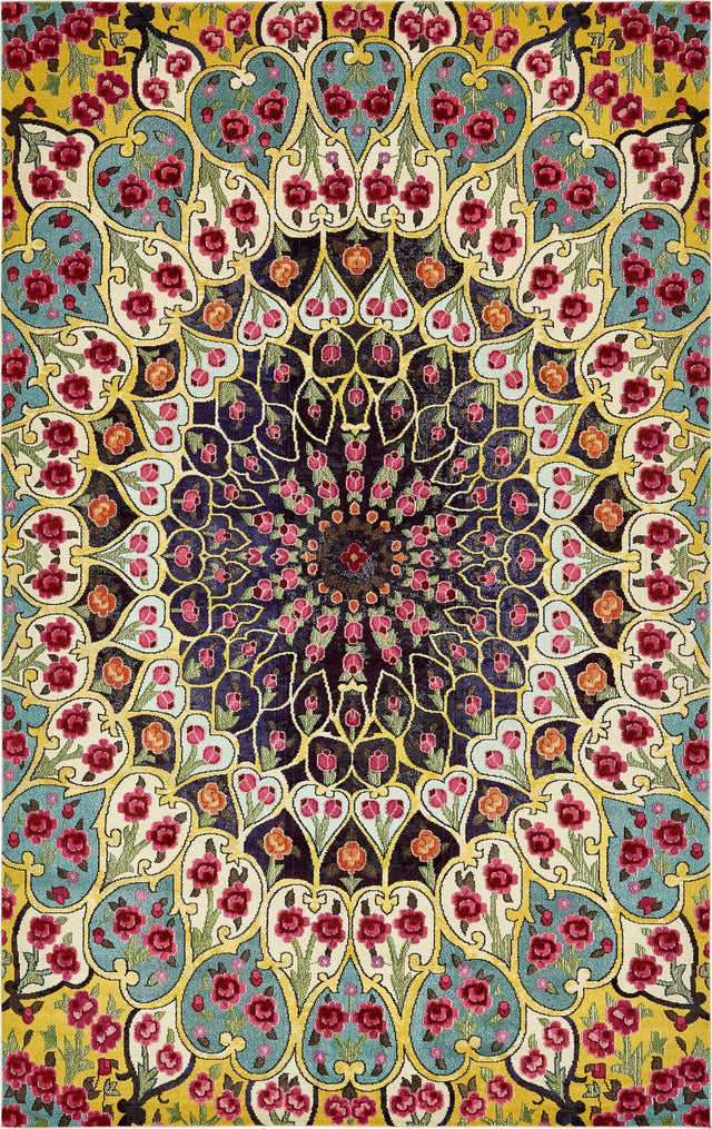 Multicolor 10' 6 x 16' 5 Vita Rectangle Area Rug