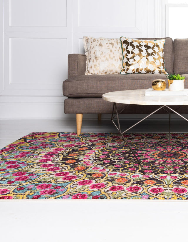 Multicolor 9' x 12' 2 Vita Rectangle Area Rug