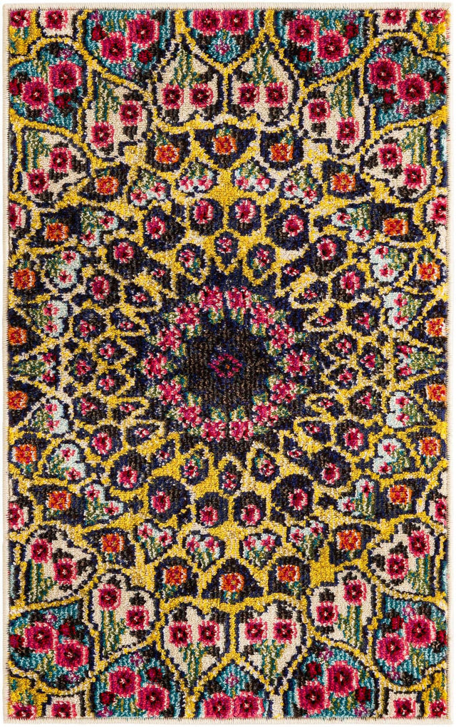 Multicolor 2' 2 x 3' 1 Vita Rectangle Area Rug