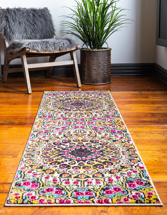 Multicolor 2' x 6' 9 Vita Runner Area Rug