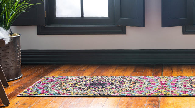 Multicolor 2' x 6' 9 Vita Runner Area Rug