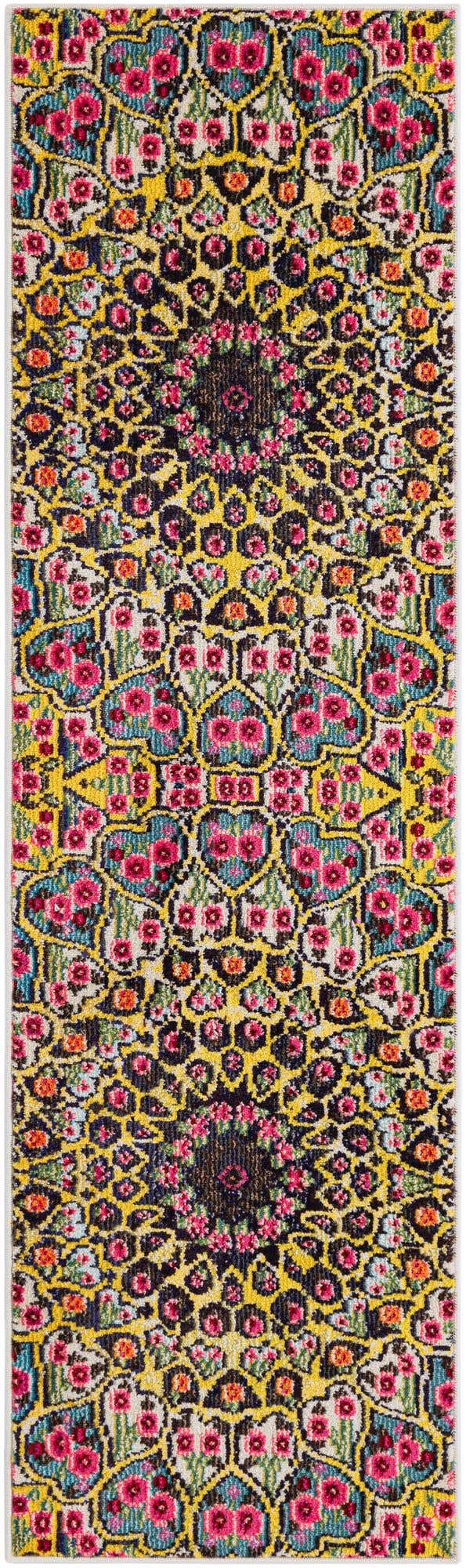 Multicolor 2' x 6' 9 Vita Runner Area Rug