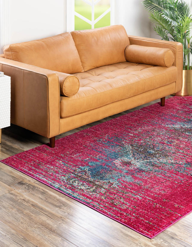 Pink 10' 6 x 16' 5 Vita Rectangle Area Rug