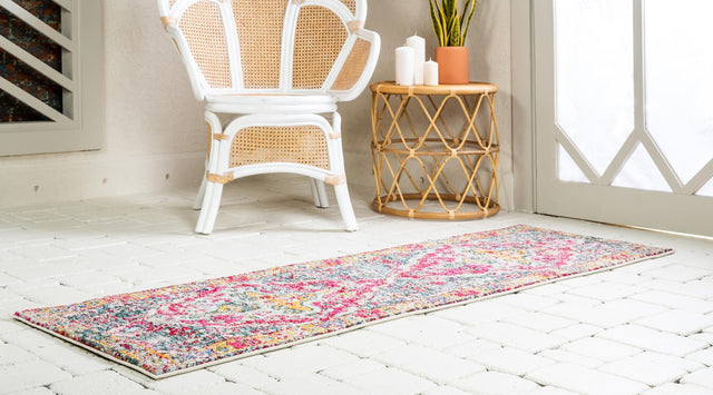 Multicolor 3' x 10' Vita Runner Area Rug