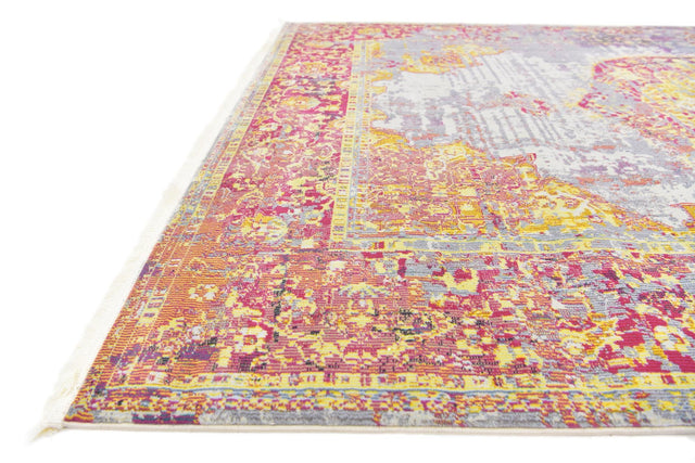 Multicolor 5' 5 x 8' Baracoa Rectangle Area Rug 100% Polypropylene Distressed Vintage Living Dining Room Office Traditional Carpet for Sale at Rug Engine