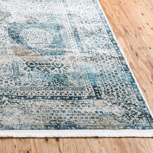Multicolor 6' x 9' Baracoa Rectangle Area Rug 100% Polypropylene Distressed Vintage Living Dining Room Office Traditional Carpet for Sale at Rug Engine
