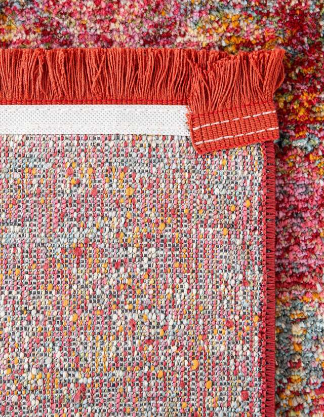 Red 4' 3 x 6' 1 Baracoa Rectangle Area Rug 100% Polypropylene Distressed Vintage Living Dining Room Office Traditional Carpet for Sale at Rug Engine