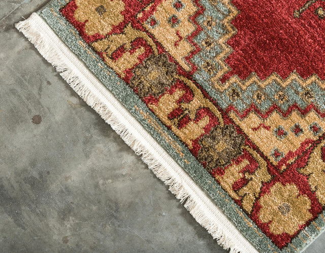 Light Blue 2' 7 x 6' 9 Sahand Runner Area Rug Affordable Easy Clean Traditional Design Durable Carpet for Home Interior Design Living Room Dining Office for Sale at Rug Engine