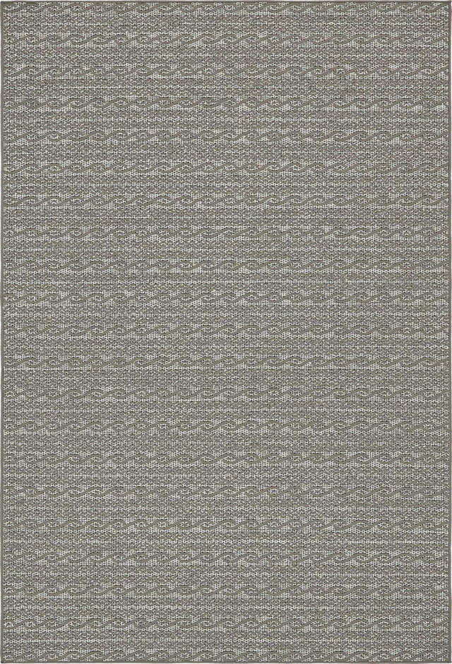 Gray 6' x 9' Outdoor Modern Rectangle Area Rug Weather Resistant for Patio, Deck, Terrace, Balcony, Porch 100% Polypropylene Modern Outside Carpet for Sale at Rug Engine