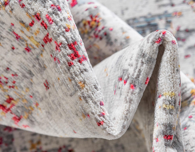 Gray 6' 1 x 9' Austin Rectangle Area Rug 100% Polyester Durable Cotton Backing Living Dining Room Bedroom Office Vintage Decor Carpet for Sale at Rug Engine