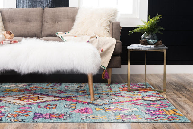 Turquoise 10' 6 x 16' 5 Sedona Rectangle Area Rug