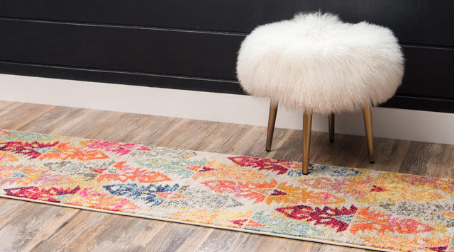 Multicolor 3' x 10' Sedona Runner Area Rug Durable Long Lasting Carpet for Living Rooms, Kitchen, Bedrooms, Office Space, Dorms for Sale at Rug Engine